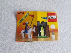 LEGO instructions leaflet for 6034 Black Monarch's Ghost 1990 Black Knights