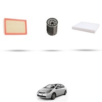 Hoffcar Wartungsset - 3 Filter Kompatibel Mit Toyota Prius 1.8 Hybrid 72KW D