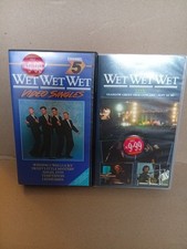 Wet Wet Wet - VHS Video Tapes