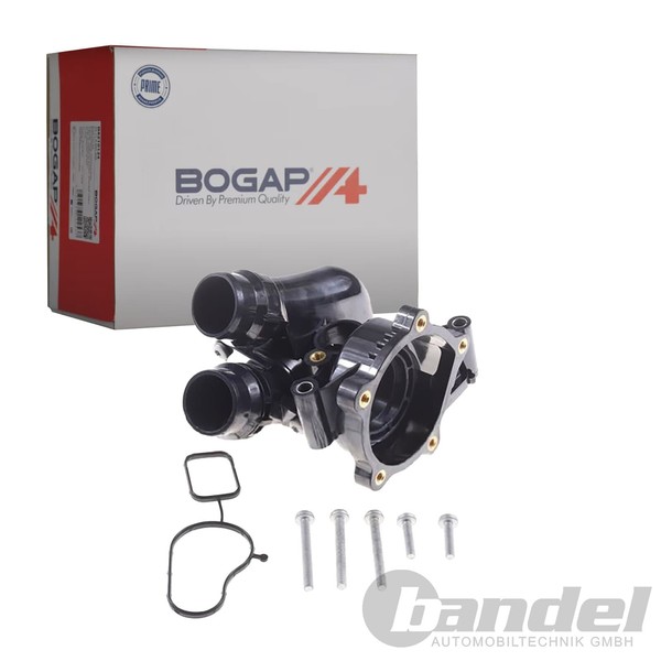 Bogap ThermostatgehÄUse Passend FüR Audi A3 A4 A5 A6 A8 Q3 Q5 TT Seat Alhambra-image