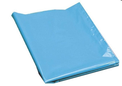 BECKER PE-Müllsack Typ 100 blau 120 Liter 700x1100mm/100my Rolle  10 Sack