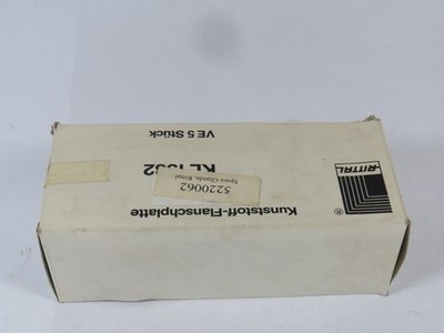 Rittal 1582.000 Flange Plate For Cable W/ PG Knockouts Box Of 4 NEW