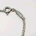 Tiffany & Co 18K Rose Gold Silver 1837 Interlocking Circles Pendant Bracelet  — photo 3
