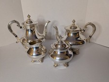 Vintage Reed & Barton 5600 Regent Tea & Coffee Serving Set 4 Pieces