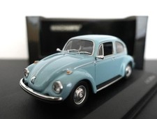 MiniChamps VW Beetle 1302 Blue 1970 1/43 Collectible Model Car