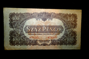 Hungary  100 pengo  PM8  cir