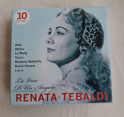 RENATA TEBALDI  10-CD-Set La Voce D`Un Angelo Near Mint