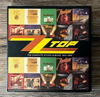 CD-Box-Set: 10 CDs: ZZ Top   The Complete Studio Albums 1970-1990