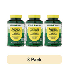 Spring Valley Turmeric Curcumin with Ginger Powder DietarySupplement 3PACK