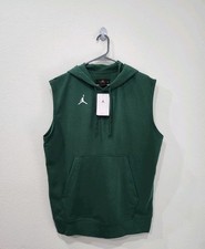 Nike Jordan Dri-FIT Fleece Sleeveless Hoodie Men  s Sz M Training Top DQ7946-315