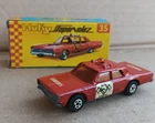 Vintage Fire Chief Cruiser 1968 Hot Wheels Mold Variant car Argentina Muky New