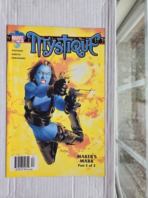 Mystique #12 Newsstand 1:20 Rare 1,525 Copies Mike Mayhew Cover Art Marvel 2004