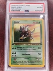 Pinsir Jungle 1st Edition Holo Pokemon Card WOTC NM Mint PSA 8