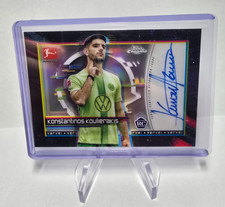 Konstatinos Koulierakis Verve Autograph Rookie Topps Chrome Bundesliga 24/25