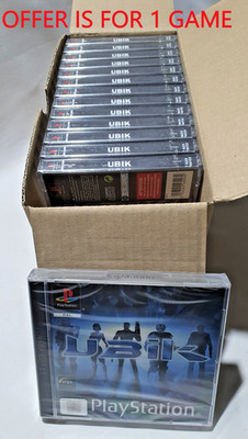 Ubik PS1 PlayStation 1 PAL SLES-00722 New Factory Sealed 100% MINT Cryo Int. NOS