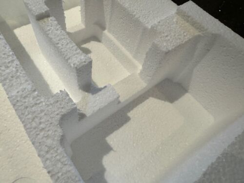 Reproduction Polystyrene (aka Inserts/foam) for Nintendo SNES Console NARROW Box - Picture 3 of 7
