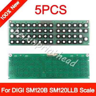 5pcs Keyboard Internal circuitry Inner keypad For DIGI SM120B SM120LLB Scale