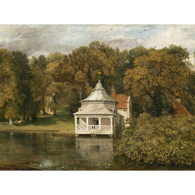 John Constable Das Viertel hinter Alresford Hall extra großes Kunstposter