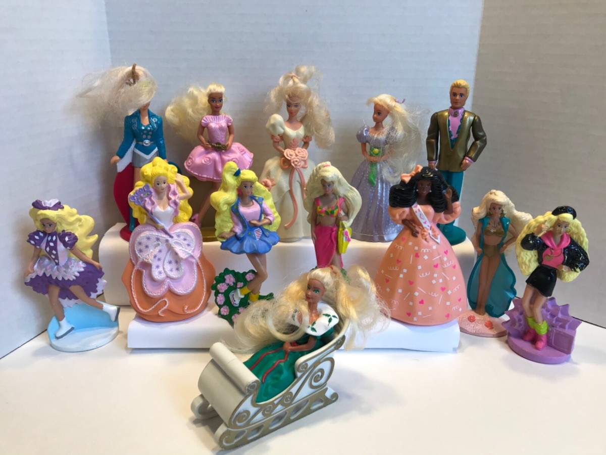 1991-92 Vintage McDonalds Barbie Happy Meal Toys Lot of 13 | eBay