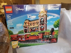 Lego Disney Castle Set: Castle 71040 & Train and Station 71044 Retired Lot of 2