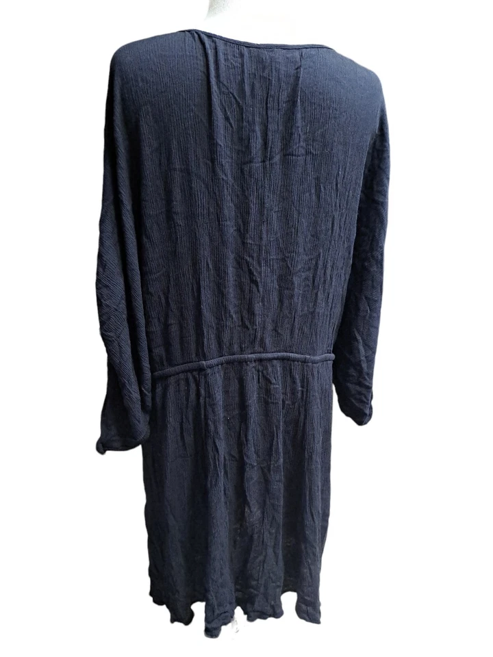 City Chic Seville Tunic Dress Women's Size XL 22 Embroidered Boho Gauzy Peasant  - Image 4 of 4