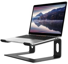 Laptop Stand for Desk Aluminum Computer Riser Ergonomic Notebook Holder Detac...