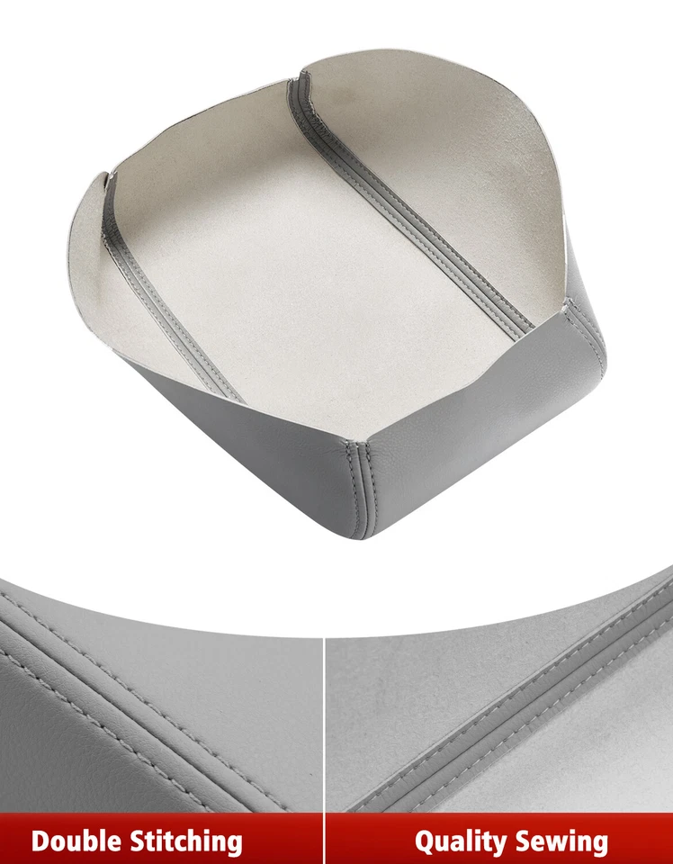 Se adapta a Toyota Avalon 2000-2004 cuero consola central tapa reposabrazos cubierta gris Foto 3 de 4