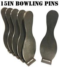Steel Shooting Targets-Action Pistol Knockovers-15 Inch IDPA/IPSC Bowling Pins