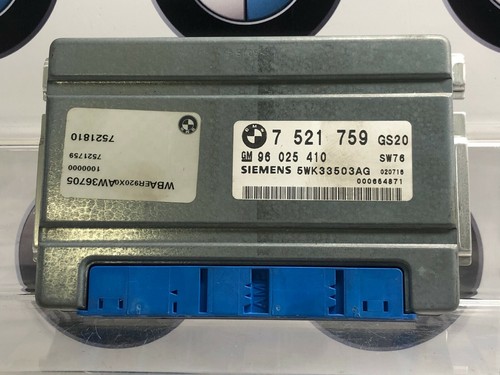 BMW 3er Benzin Getriebesteuergerät 7521759 96025410
