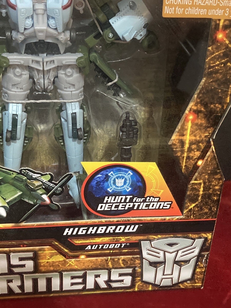 Transformers Highbrow Autobot Trans Formers Hasbro NIB 2010 Action