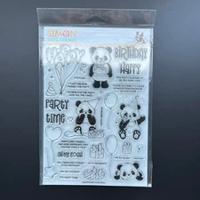 Party Like A Panda Simon Says Stamp Cling Stamps