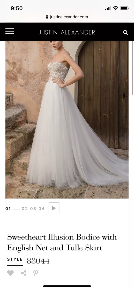 Size 8 wedding dress street size top