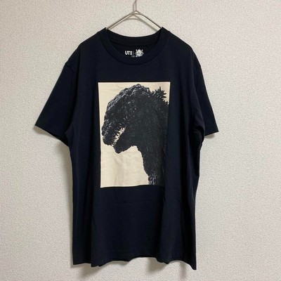 2023 UNIQLO UT × Shin Godzilla Graphic T-shirt Black Size M