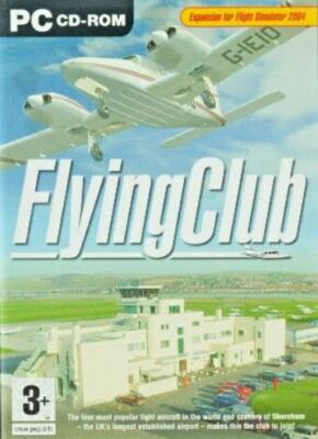 Flying Club for MS Flight Simulator 2004 PC CD fly aviation aircraft game add-on