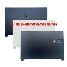 New LCD Rear Lid Back Cover Top Case For MSI Stealth 15M MS-1562 MS-1563 Laptop