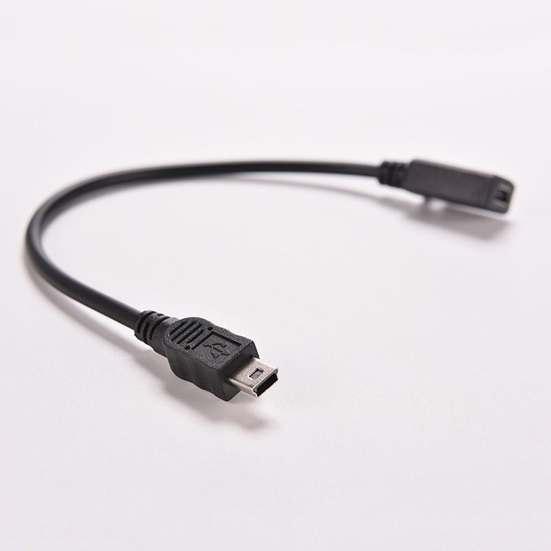 MINI USB B 5 PIN male plug to female jack extension data adapter cord cable^ob eBay