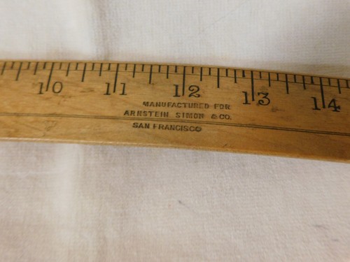 Vintage French Curve Sewing Ruler Measuring Arnstein Simon Co. 24" - Picture 3 of 4