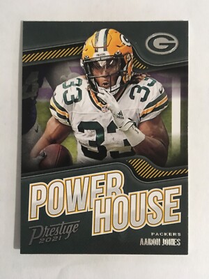 2021 Panini Prestige - Power House Aaron Jones #PH-AJ Packers