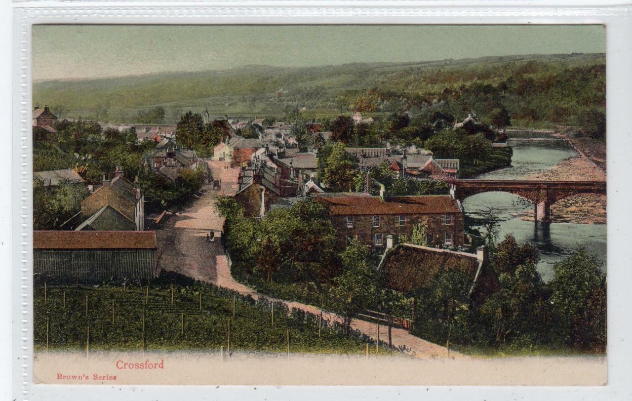 CROSSFORD Lanarkshire postcard (C44689) eBay