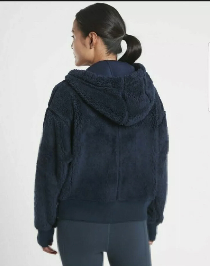 Athleta Cozy Sherpa Reversible Jacket 
