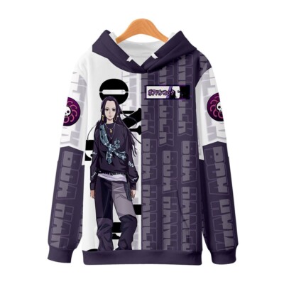 One Piece Boa Hancock Anime Kapuzen Pulli Hoodie Hooded Sweater