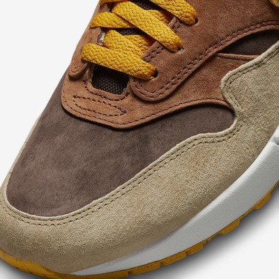 Nike Air Max 1 PRM Duck Pecan Yellow Ochre Mens DZ0482-200 NEW | eBay