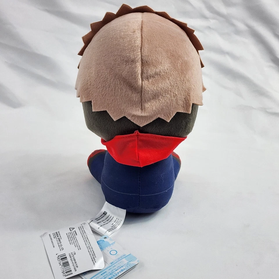 Banpresto Jujutsu Kaisen Yuji Itadori 8 pulgadas Peluche Grande Bandai Japón Exclusivo Foto 3 de 4