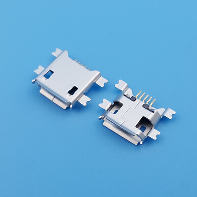 100Pcs Micro USB Type B 1.17 SMT SMD 5Pin Female PCB Socket Solder Connector