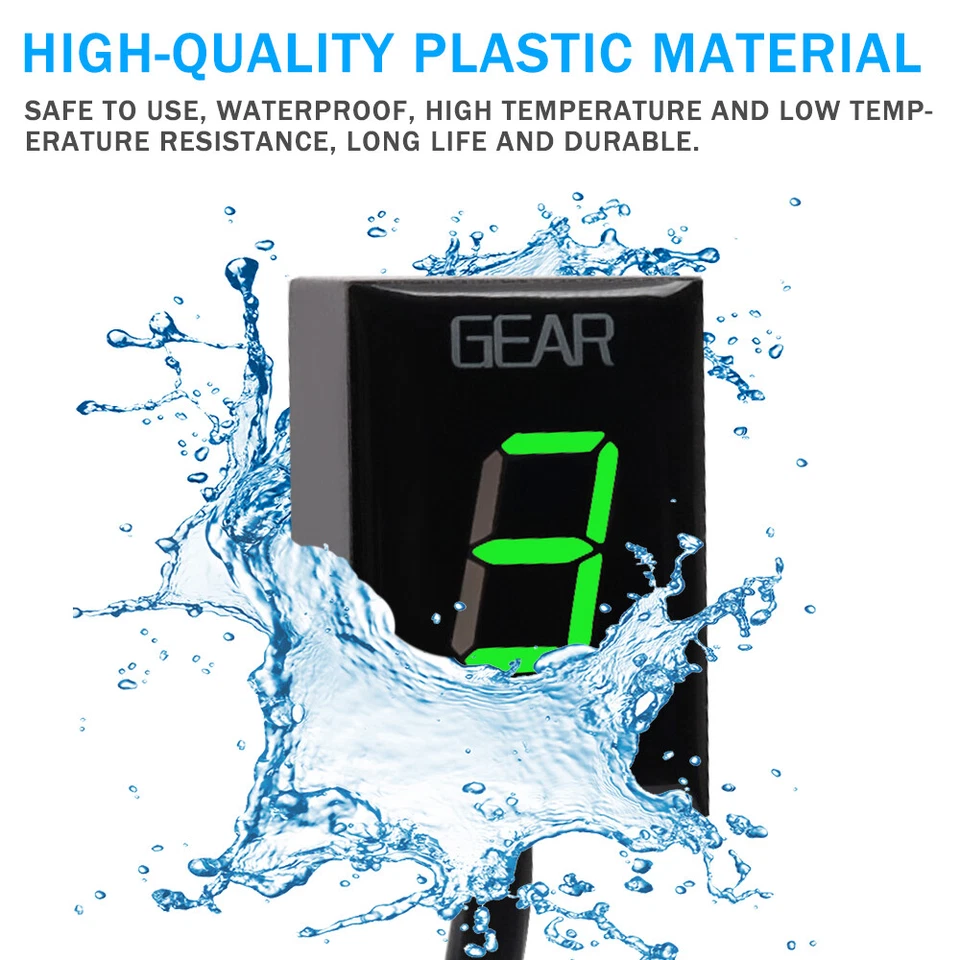 Motorcycle Red Gear Display Indicator for KTM Duke 690 2008-2012 Accessories Foto 2 de 4