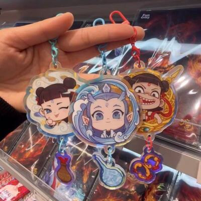 Ne Zha 2 Nezha Aobing Aoguang Aorun Shen Gongbao Acrylic Keychain