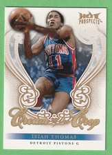 Isiah Thomas - 2008/09 Fleer Hot Prospects Cream of the Crop #CC26 Detroit