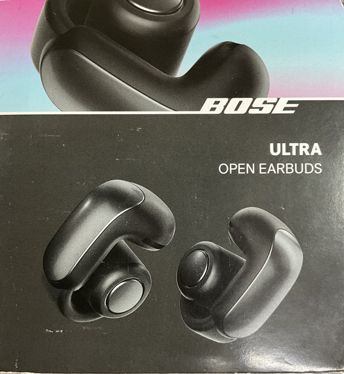 ジャンク　Bose Ultra Open Earbuds Bose Ultra Open Ear True Wireless Bluetooth Earbuds - Black