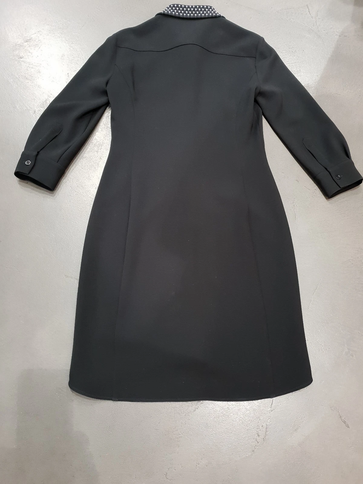 Abito camicetta Moschino nero taglia Ital.40 (tedesco. 36) nuovo con etichetta.