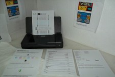 HP OfficeJet 200 Mobile Printer Wireless USB 2" Color LCD CZ993A No Battery